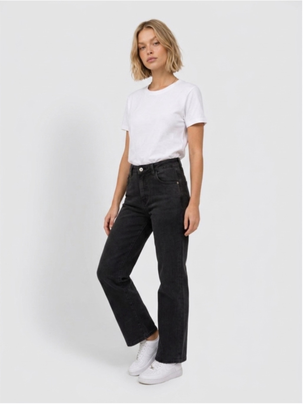 Loewe Black Straight Leg Jeans Size Medium
